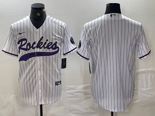 Men/Women/Youth Colorado Rockies baseball Jerseys blank or custom your name and number