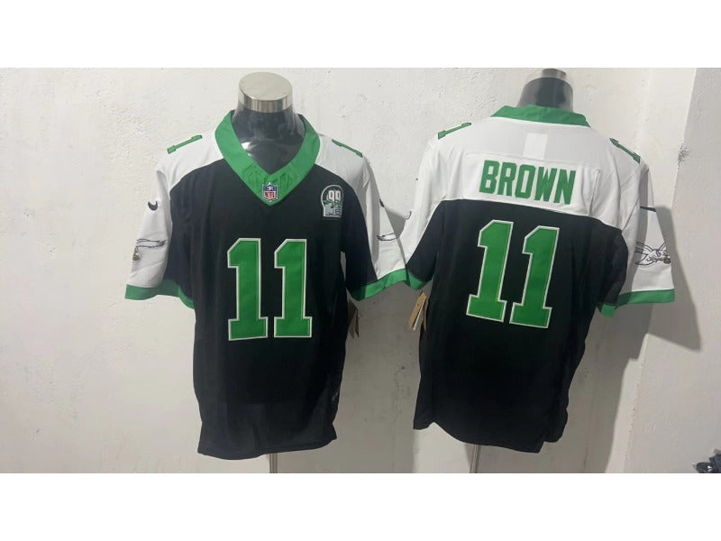 Adult Philadelphia Eagles A.J Brown NO.11 Football Jerseys