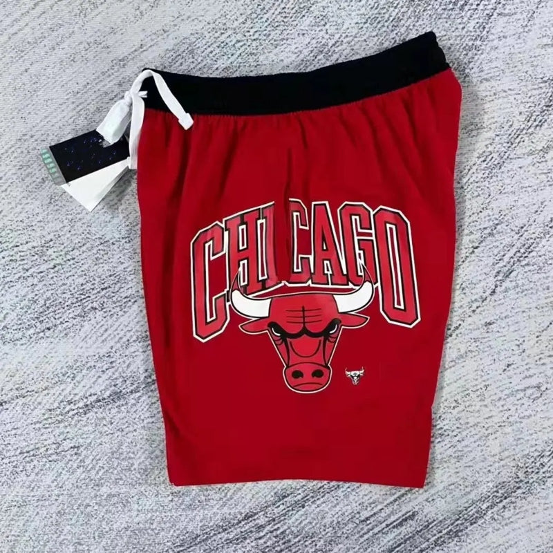 Chicago bulls red Basketball Shorts