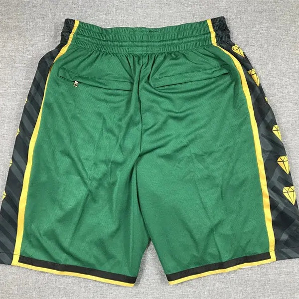 Boston Celtics Green Basketball Shorts