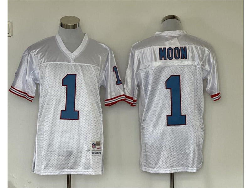 men/women/kids Tennessee Titans Warren Moon football vintage jerseys