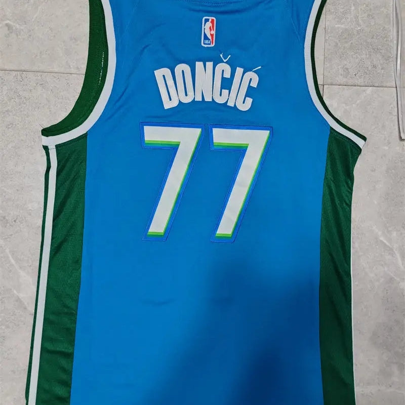 Dallas Mavericks Luka Don?i? NO.77 Basketball Jersey