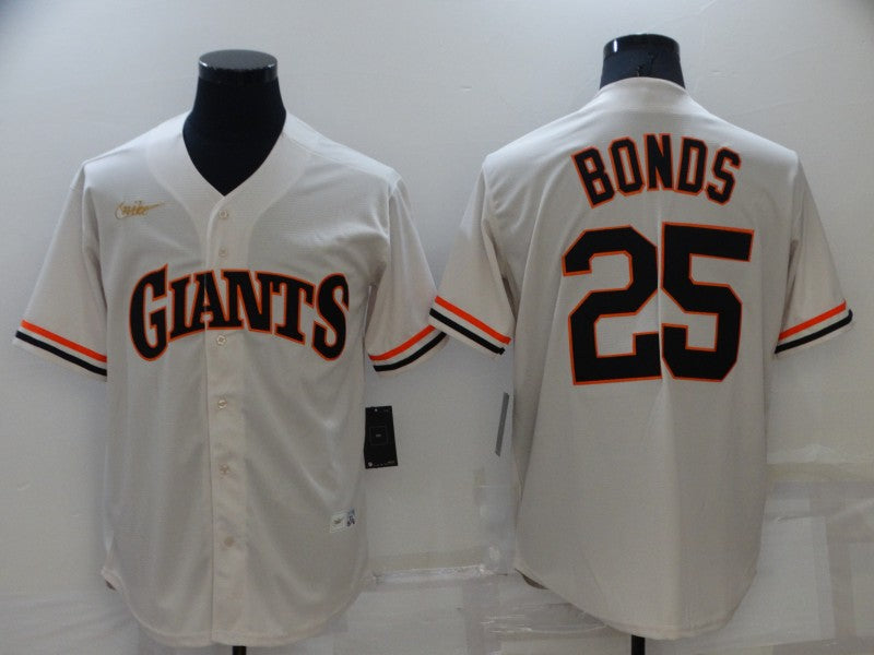 Men/Women/Youth San Francisco Giants Barry Bonds NO.25 baseball Jerseys