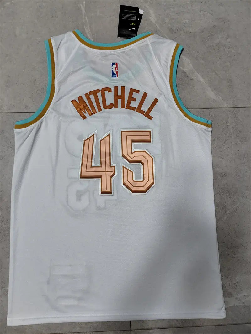 Cleveland Cavaliers Donovan Mitchell NO.45 Basketball Jersey