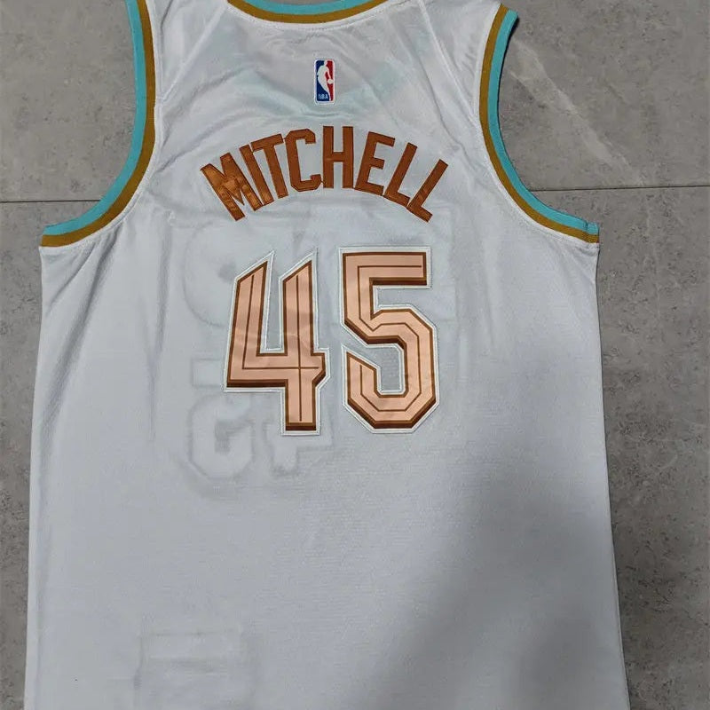 Cleveland Cavaliers Donovan Mitchell NO.45 Basketball Jersey