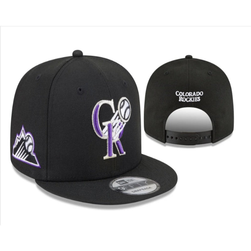 Colorado Retro Purple & Black Baseball Cap | Vintage Mountain Game Day Hats