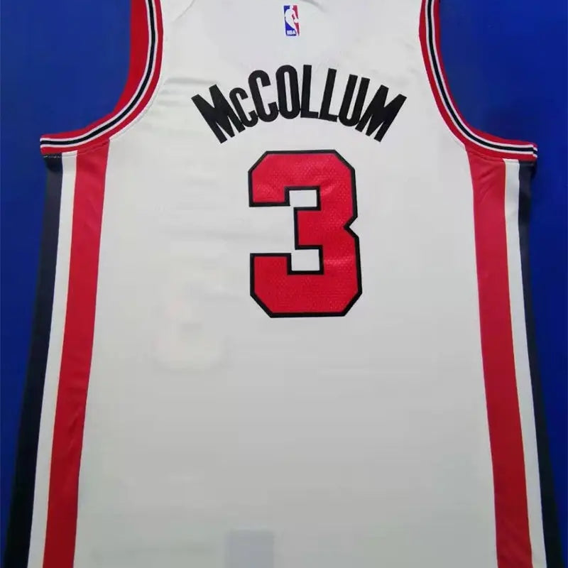 Portland Trail Blazers CJ McCollum NO.3 Basketball Jersey