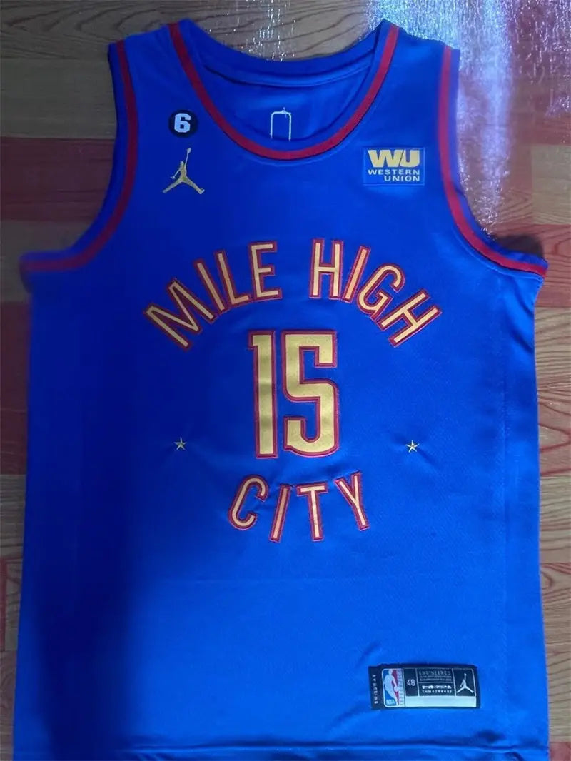 Denver Nuggets Nikola Jokic NO.15 Basketball Jersey