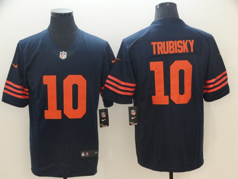 Adult Chicago Bears Mitchell Trubisky NO.10 Football Jerseys