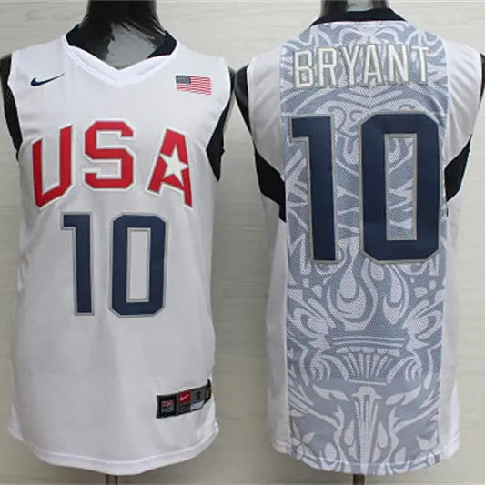 Los Angeles Lakers US deam team Kobe Bryant NO.10 Basketball Jersey