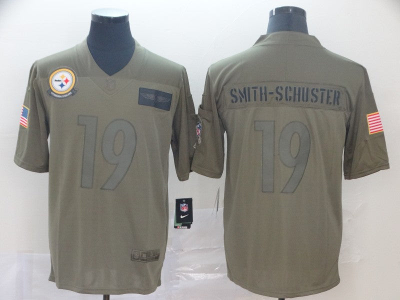 Adult Pittsburgh Steelers JuJu Smith-Schuster NO.19 Football Jerseys