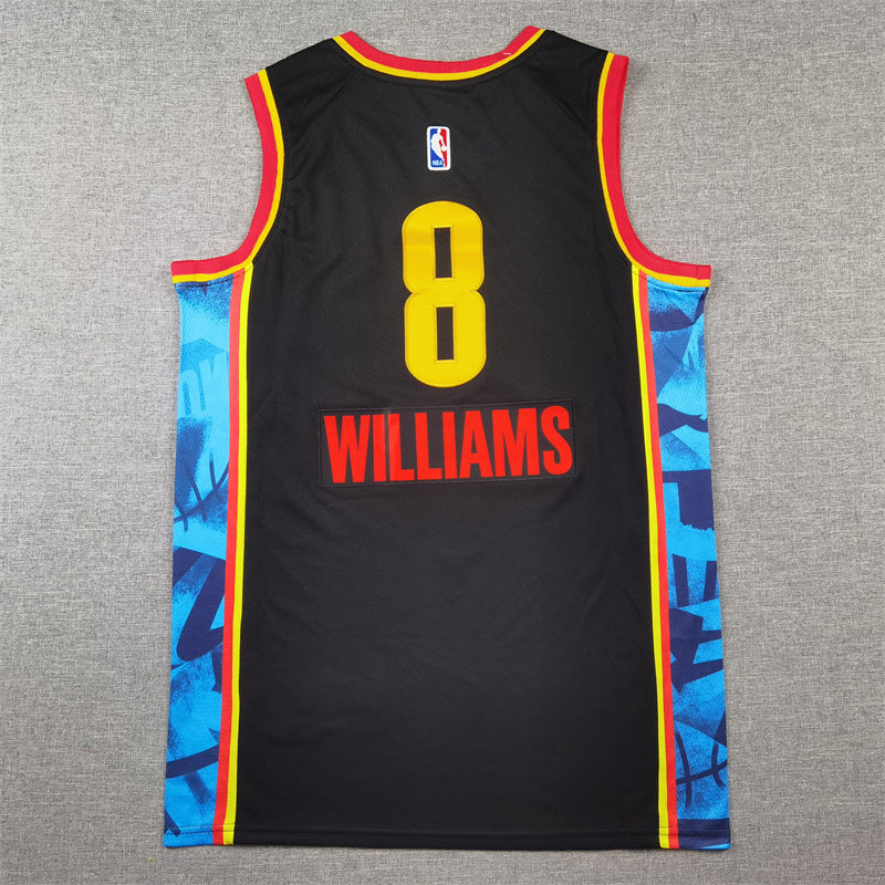 Oklahoma City Thunder Jalen Williams swingman jerseys S-2xl new version