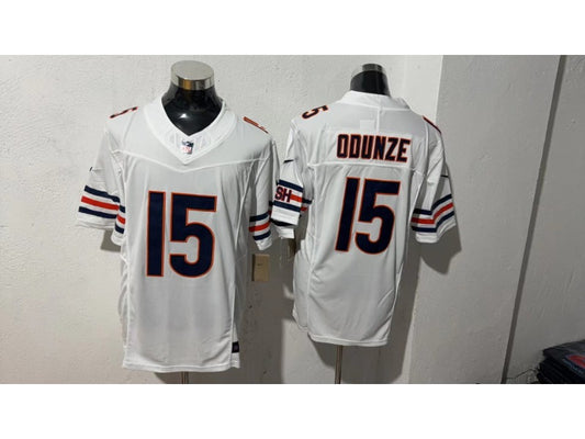 Adult Chicago Bears Rome Odunze NO.15 Football Jerseys
