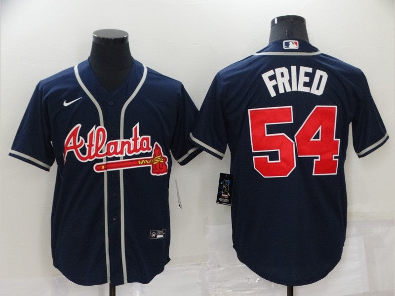 Men/Women/Youth Atlanta Braves Max Fried #54 baseball Jerseys