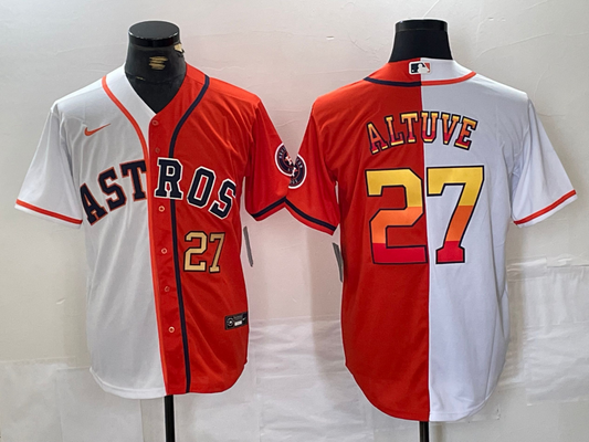 Men/Women/Youth Houston Astros Jose Altuve #27 baseball Jerseys