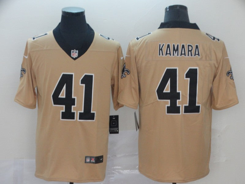 Adult New Orleans Saints Alvin Kamara NO.41 Football Jerseys