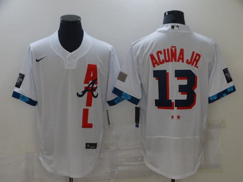 Men/Women/Youth Atlanta Braves Ronald Acuña Jr. #13 baseball Jerseys