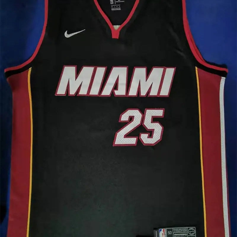 Miami Heat Nunn NO.25 Basketball Jersey