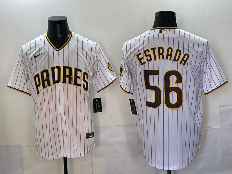 new Men/Women/Youth San Diego Padres Jeremiah Estrada #56 baseball Jerseys