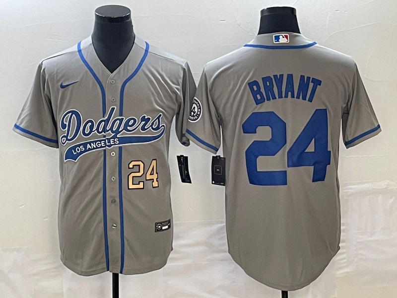 Men/Women/Youth Los Angeles Dodgers Kobe Bryant #24 baseball Jerseys