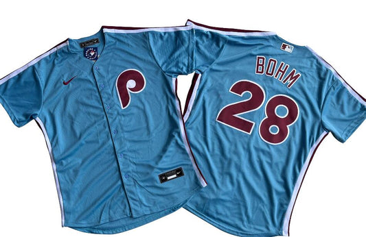 Men/Women/Youth Philadelphia Phillies Alec Bohm #28 baseball Jerseys