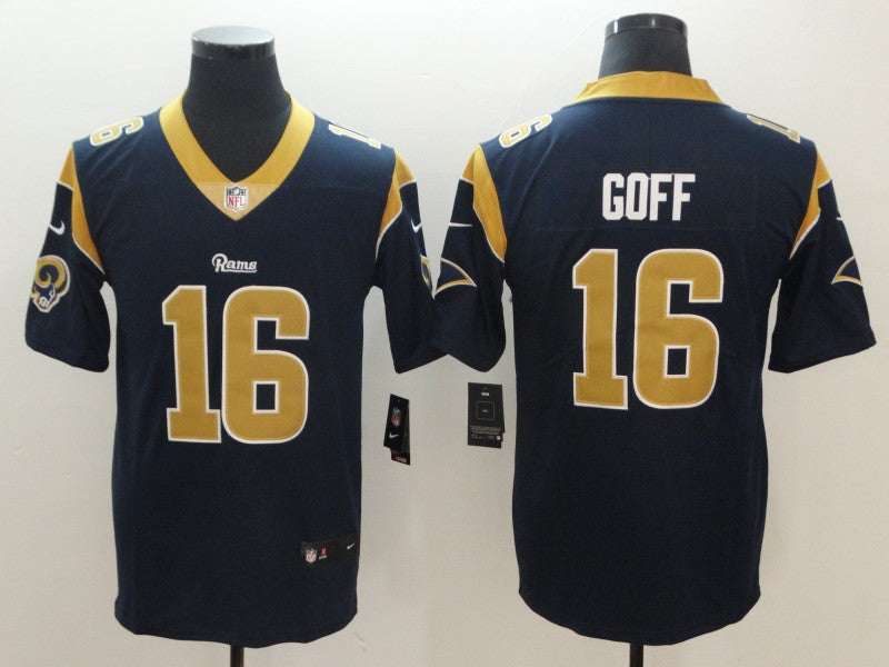 Adult Los Angeles Rams Jared Goff NO.16 Football Jerseys