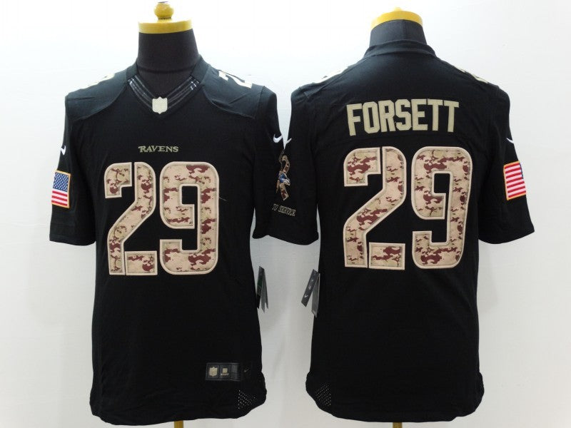 Adult Baltimore Ravens Justin Forsett NO.29 Football Jerseys