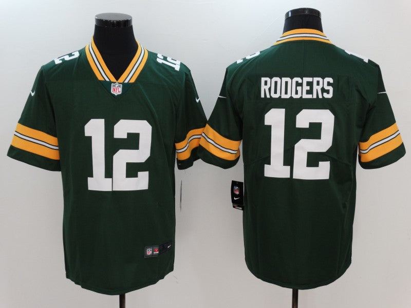 Adult Green Bay Packers Aaron Rodgers NO.12 Football Jerseys