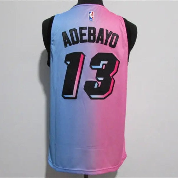 Miami Heat Adebayo NO.13 Basketball Jersey