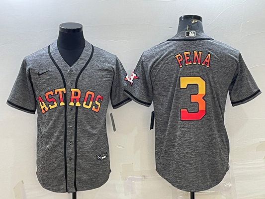 Men/Women/Youth Houston Astros Jeremy Peña #3 baseball Jerseys