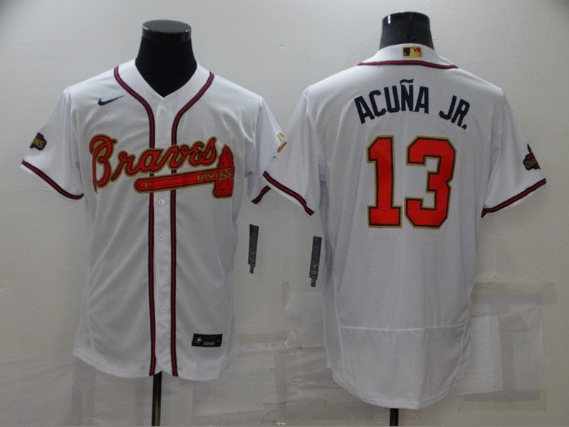 Men/Women/Youth Atlanta Braves Ronald Acuña Jr. #13 baseball Jerseys