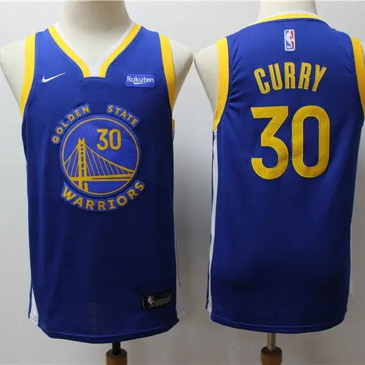 Kids Golden State Warriors Stephen Curry NO.30 Basketball Jersey