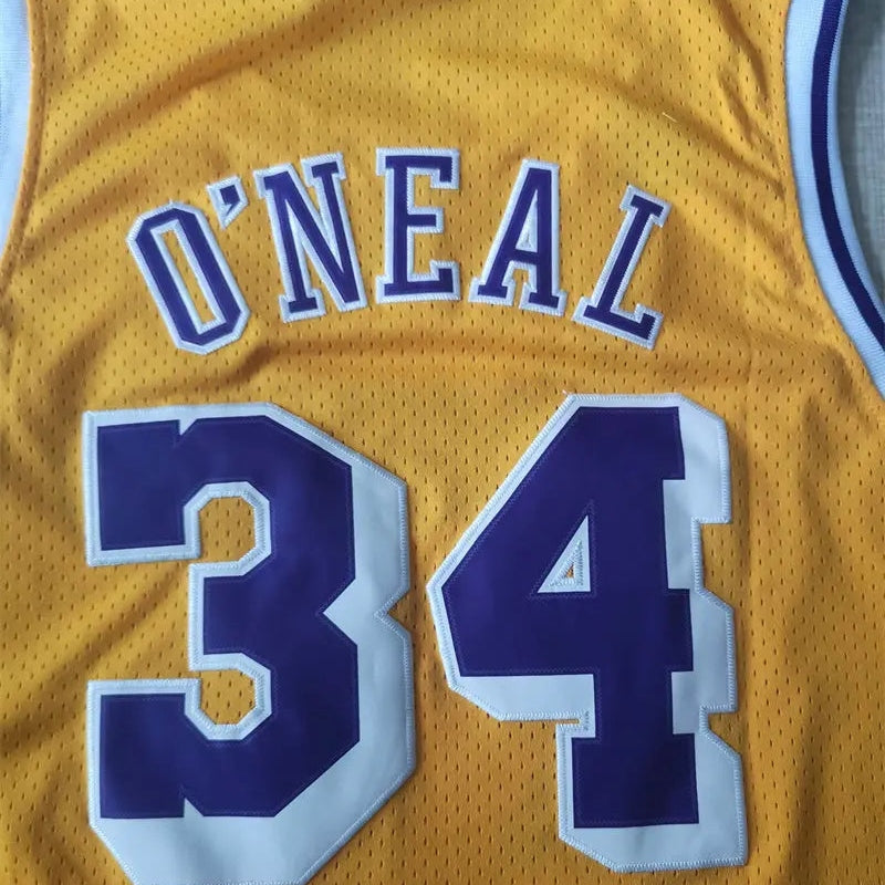 Los Angeles Lakers Shaquille O'Neal NO.34 Basketball Jersey