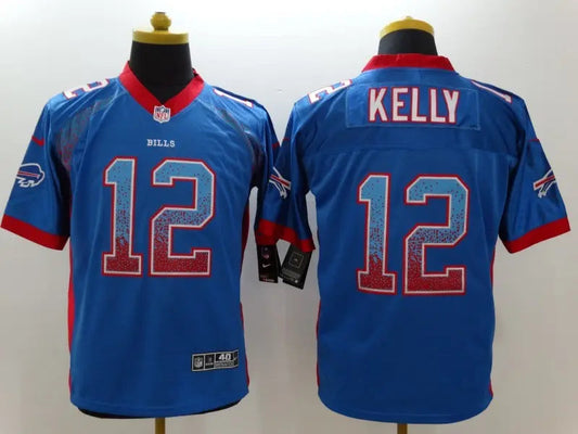 Adult Buffalo Bills James Kelly NO.12 Football Jerseys