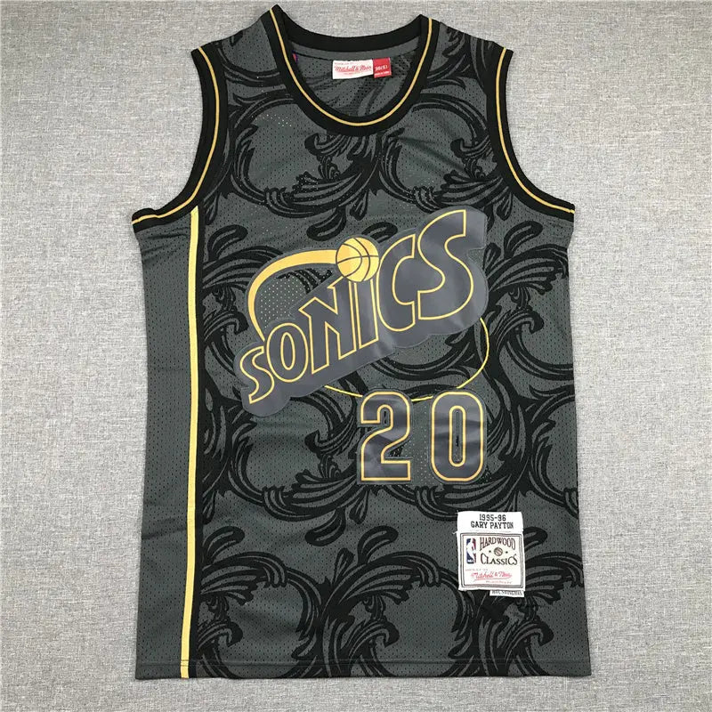Oklahoma City Thunder SuperSonics Gary Payton NO.20 Basketball Jersey