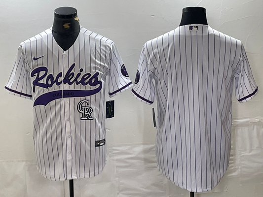 Men/Women/Youth Colorado Rockies baseball Jerseys blank or custom your name and number