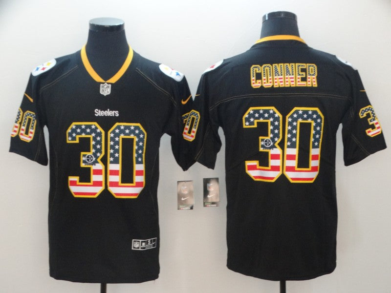 Adult Pittsburgh Steelers James Conner NO.30 Football Jerseys