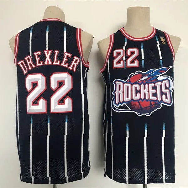 Houston Rockets Clyde Drexler NO.22 Basketball Jersey