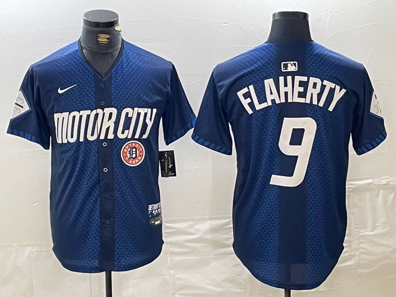 Men/Women/Youth Detroit Tigers Jack Flaherty NO.9 baseball Jerseys