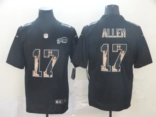 Adult Buffalo Bills Josh Allen NO.17 Football Jerseys
