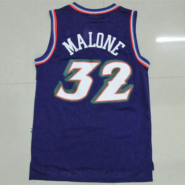 Utah Jazz Karl Malone NO.32 Basketball Jersey