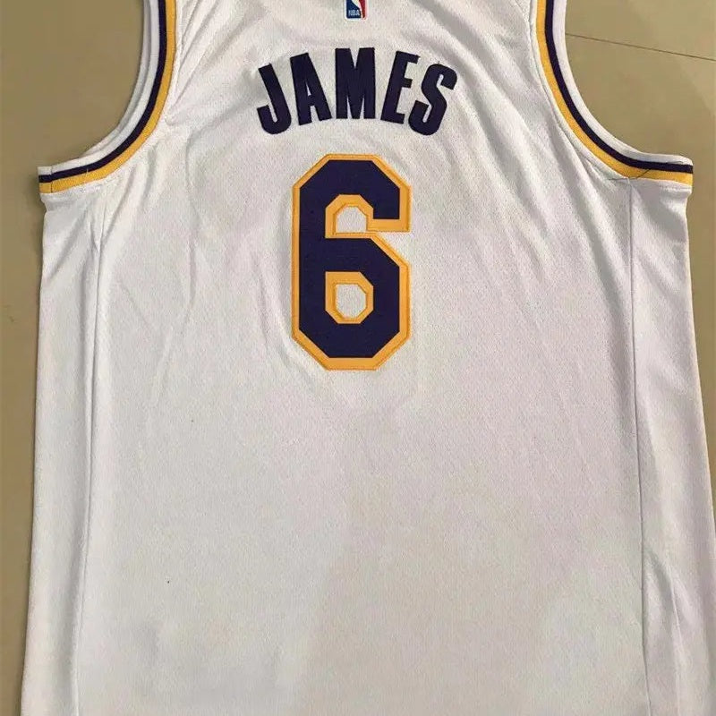 Los Angeles Lakers Lebron James NO.6 Basketball Jersey