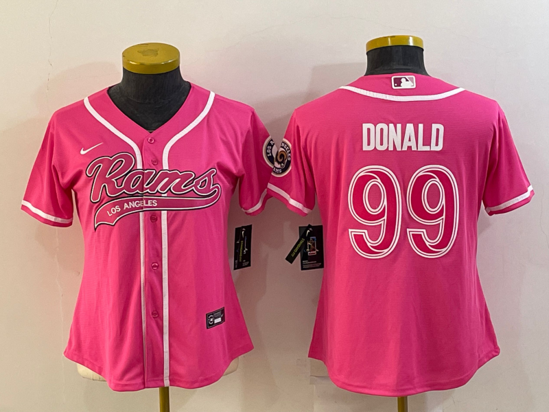 Women's Los Angeles Rams Arron Donald NO.99 Football Jerseys