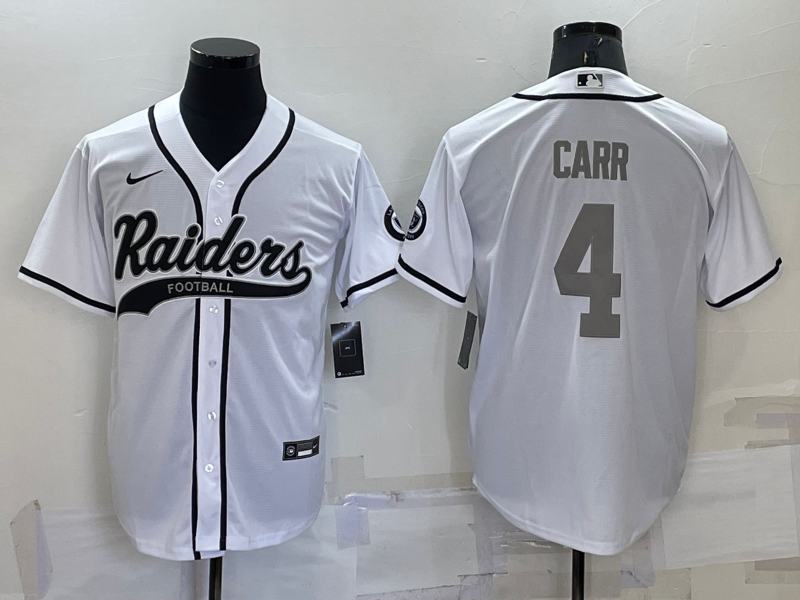 Adult Oakland Raiders Derek Carr NO.4 Football Jerseys