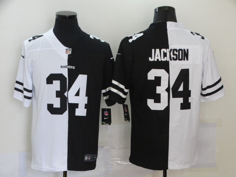 Adult Oakland Raiders Bo Jackson NO.34 Football Jerseys