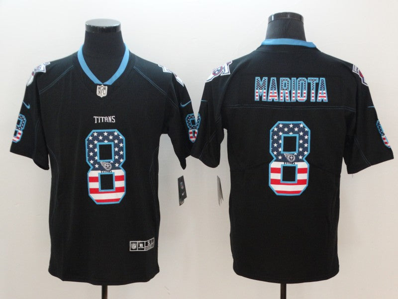 Adult Tennessee Titans Marcus Mariota NO.8 Football Jerseys
