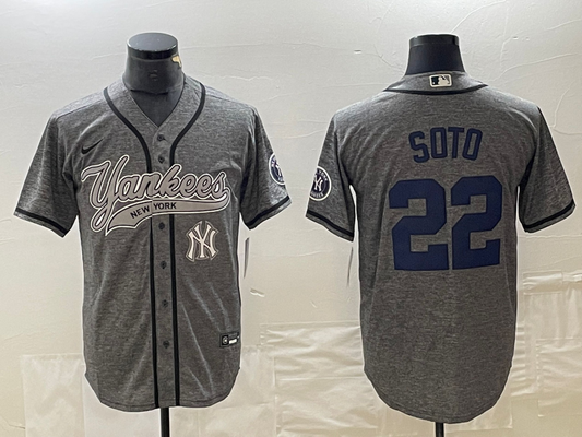 Men/Women/Youth New York Yankees Juan Soto  NO.22 baseball Jerseys