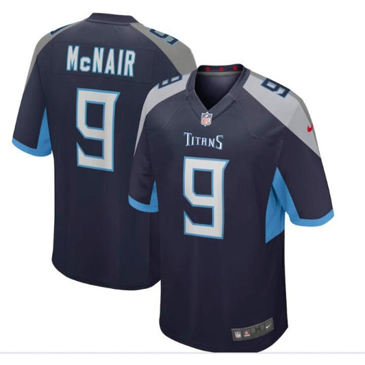 New Season Adult Tennessee Titans Steve McNair NO.9 Football Jerseys
