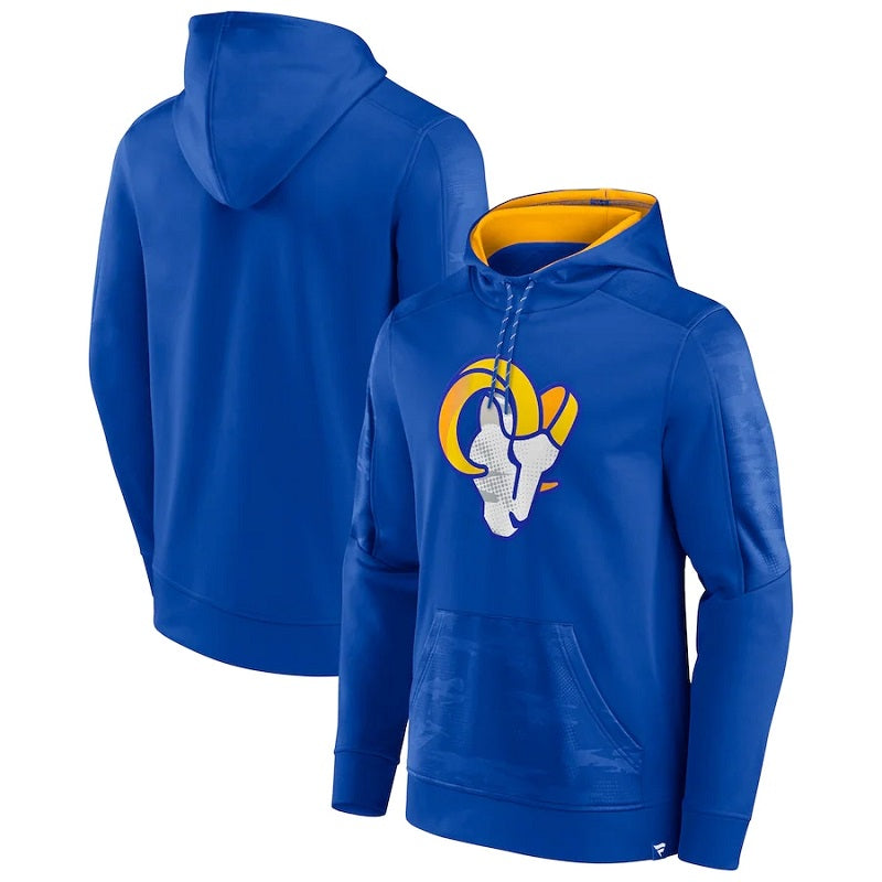 men/women/kids Los Angeles Rams Blue Football Hoodies