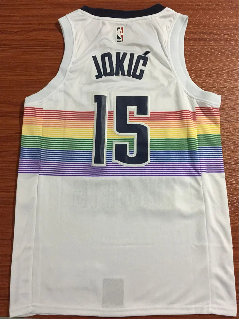 Denver Nuggets Nikola Jokic NO.15 Basketball Jersey